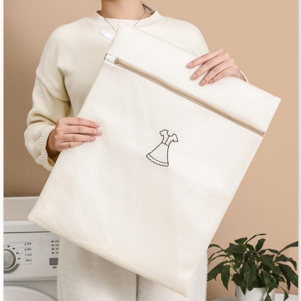 Cleaning Clothes Storage Bag Anti Deformation Underwear Washing Bag New Laundry Bag  Dirty Clothes