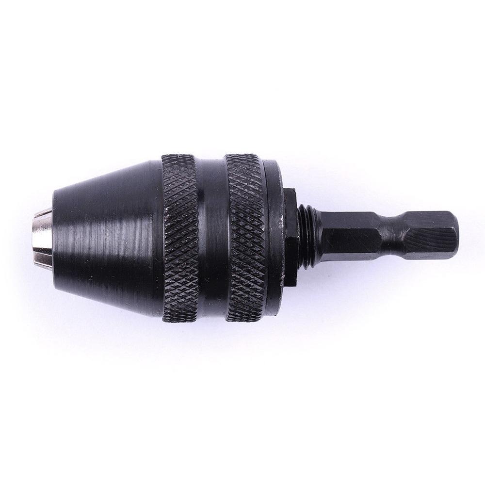 Replacement Drill Electric Chuck 6.35*74mm Aluminium Alloy