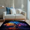 1PC Energy Tree Pattern Kitchen Rugs Non-Slip Home Door Mats Pop design Bathroom Rug Bath Mat Carpet for Home Sink Laundry Decor