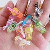 Miniature Fruit Drink Cup Earrings & Keychain Pendant