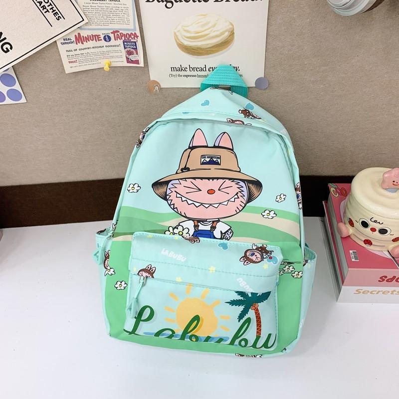 Kindergarten Primary School Students Schoolbag Cartoon Animation Cute Printed Boys And Girls Schoolbag Large Capacity Children'S Backpack