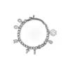 Charm Bracelet, Metal Chain Link Fashion Jewelry