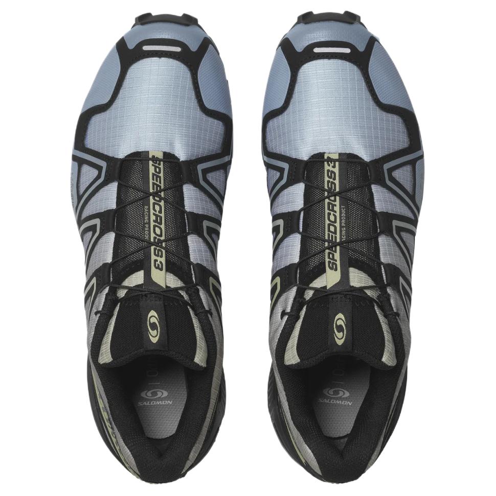 SALOMON Speedcross 3 Chromatic Comfortable Slip-Resistant Durable Low-Top Outdoor Functional Shoes Unisex Shoes Black Blue 475898