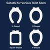 Fast Heating Toilet Seat Warmer Soft Toilet Seat Heated Pad Toilet Seat Heater  Bathroom Use