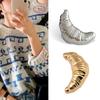 Broches Broche Croissant Broche Corsage Mode Broches en Alliage Broches Bijoux en Tissu Convient pour Vêtements Sacs Décoration pour Femmes