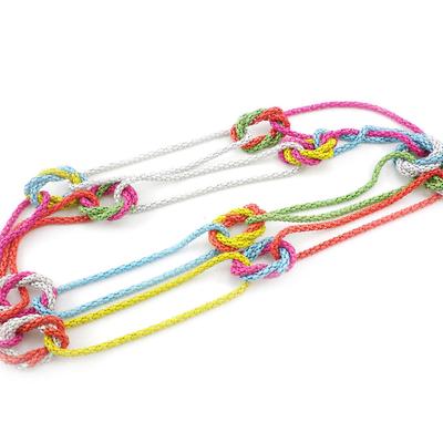 [I9284] - Yaratıcı 'Coloriage' tutti frutti uzun kolye