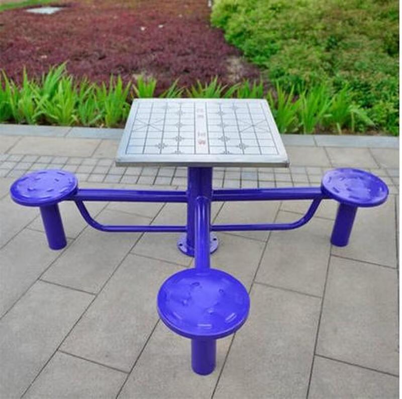 Outdoor Stainless Steel Game Table
