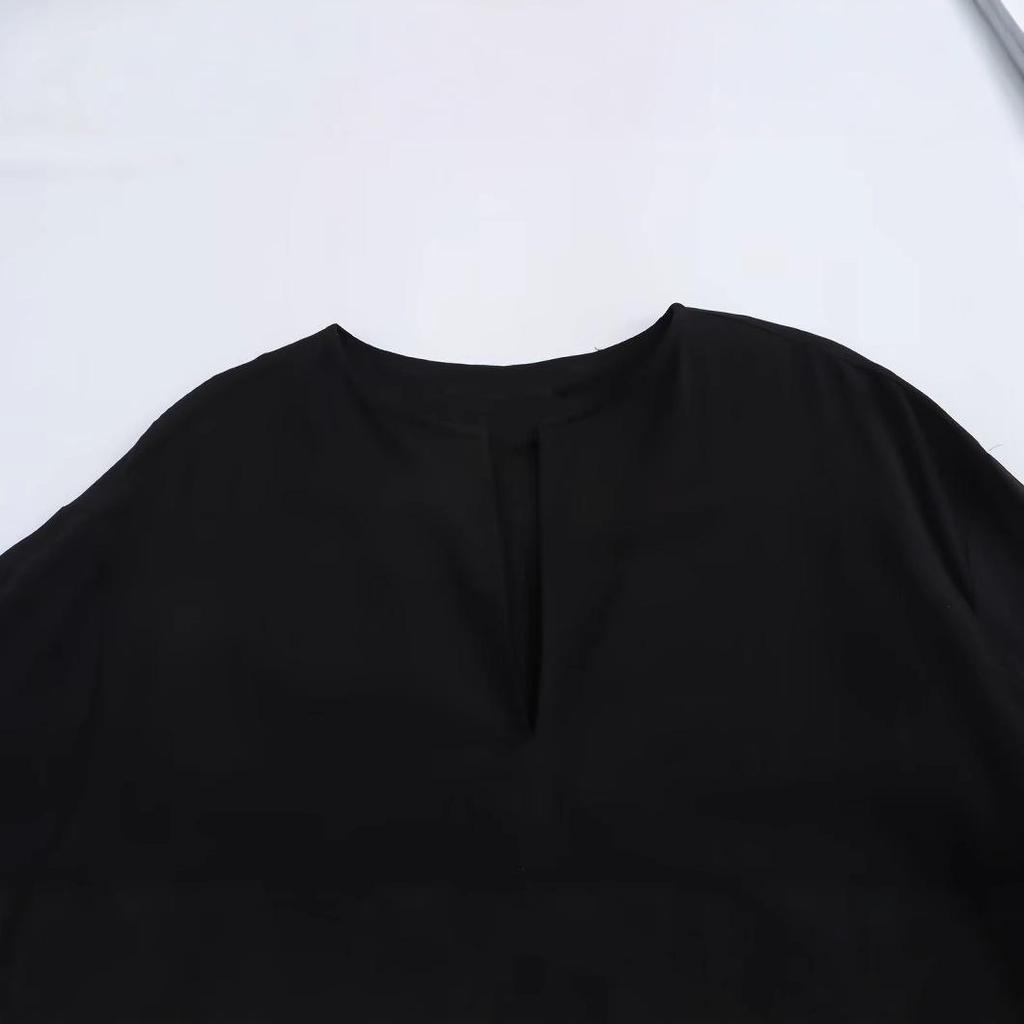 2025 Spring Women's Fashion Shirt with Side Stripe Design, European & American Style