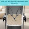 Nonslip Design Strollers Liner Water-Absorbent Seat Pad  Kids Stroller Accessories