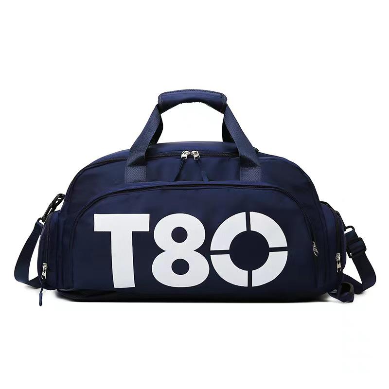 Multifunctional Travel Duffle: Large Capacity Gym Bag with Shoe Compartment, Ideal for Short Trips and Storage.