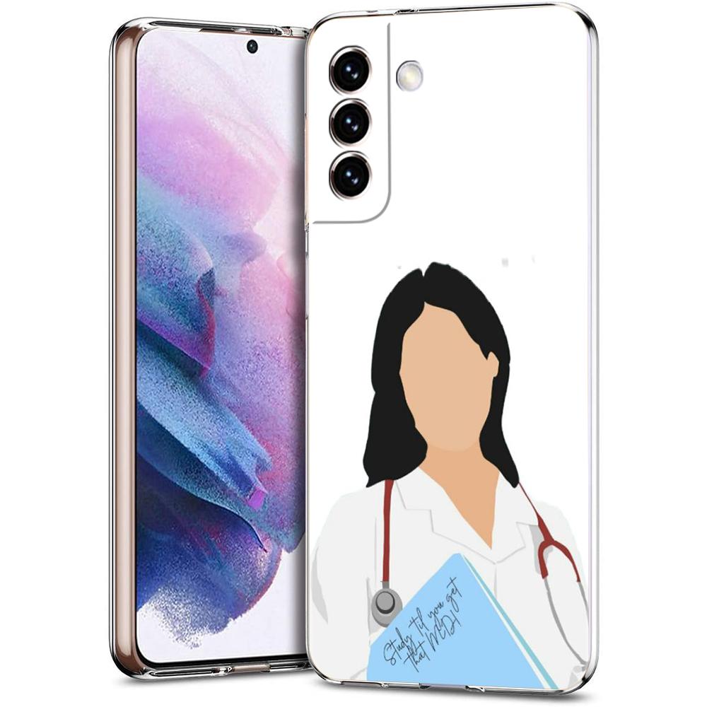 

Чехол для телефона Врач Медсестра Медицина для Samsung Galaxy S24 Ultra S23 FE S22 S20 S21 5G S10 S9 Plus S10E S8 Мягкий Прозрачный Чехол Samsung S22 5G