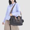 Canvas Bag Commuter Tote Bag Women's Bag Student Large Capacity Shoulder Crossbody Bag