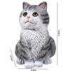 Simulation Cat Pet Model Cute Mini Cat Decoration Creative Cat Ornament  Car Interior Decoration