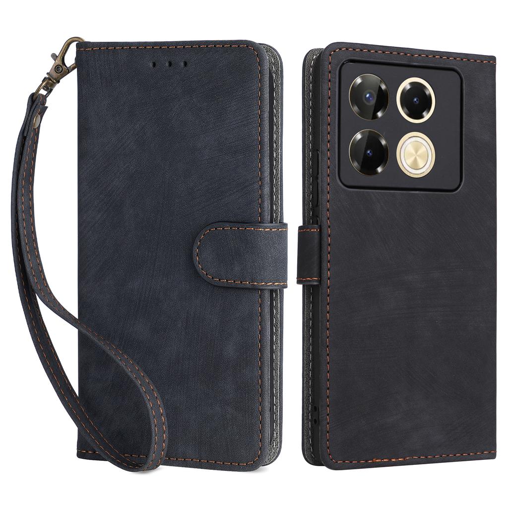 For Infinix Note 40 Pro 4G X6850 Wallet Case RFID Blocking Stand PU Leather Phone Cover