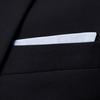 Men Blazer Single Button Solid Color Turndown Collar Plus Size Slim Pockets Suit