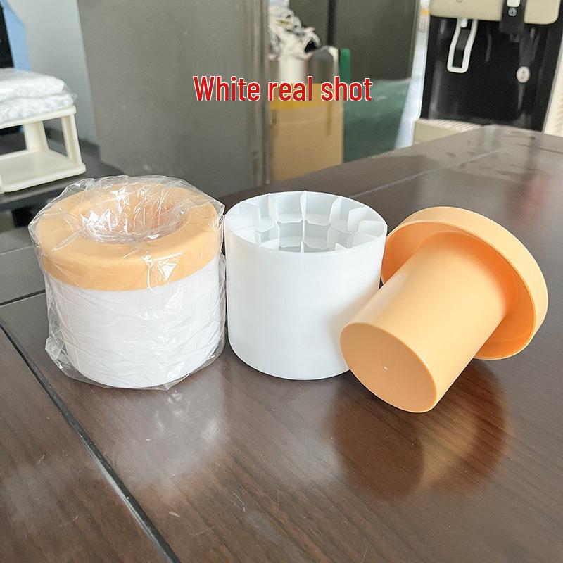 

Silicone Ice Cube Tray & Bucket: Easy-Release Mold for Ice Making