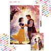Snow White and Prince Charming Romantic Cherry Blossom Diamond Painting Art Kit Handmade DIY Home Decor Gifts