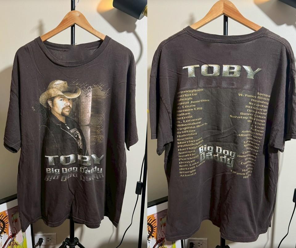 Vintage Toby Keith Tour Unisex TShirt S5XL MC1054 XXL