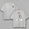 Unisexs Demon Slayer Rengoku TShirt Set Your Heart Ablaze Graphic Pure Cotton Tee Casual Anime Wear for Otaku Daily Campus Home