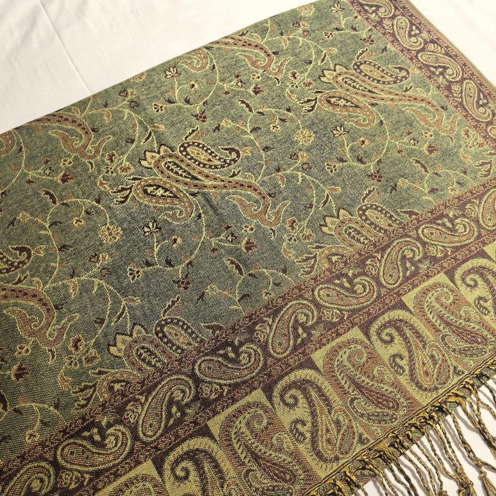 2025 Women's Soft Breathable Jacquard Tassel Scarf - Imitation Cashmere, Autumn Winter Versatile Shawl & Neck Warmer, Light Luxury Style
