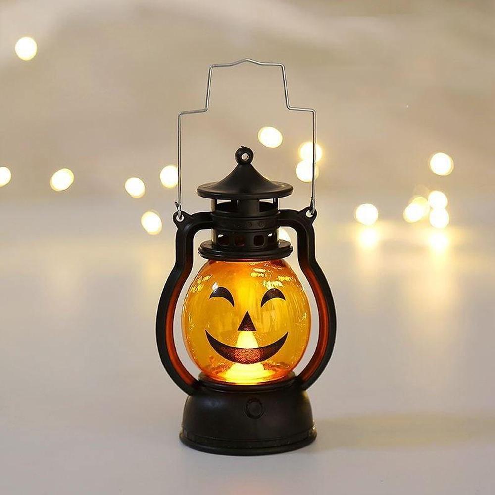 Decor Lanternă LED de Crăciun Lanternă Crăciun Vintage Castel Agățat Lumină LED Retro Suport Lumânare Lanternă lampă suspendată