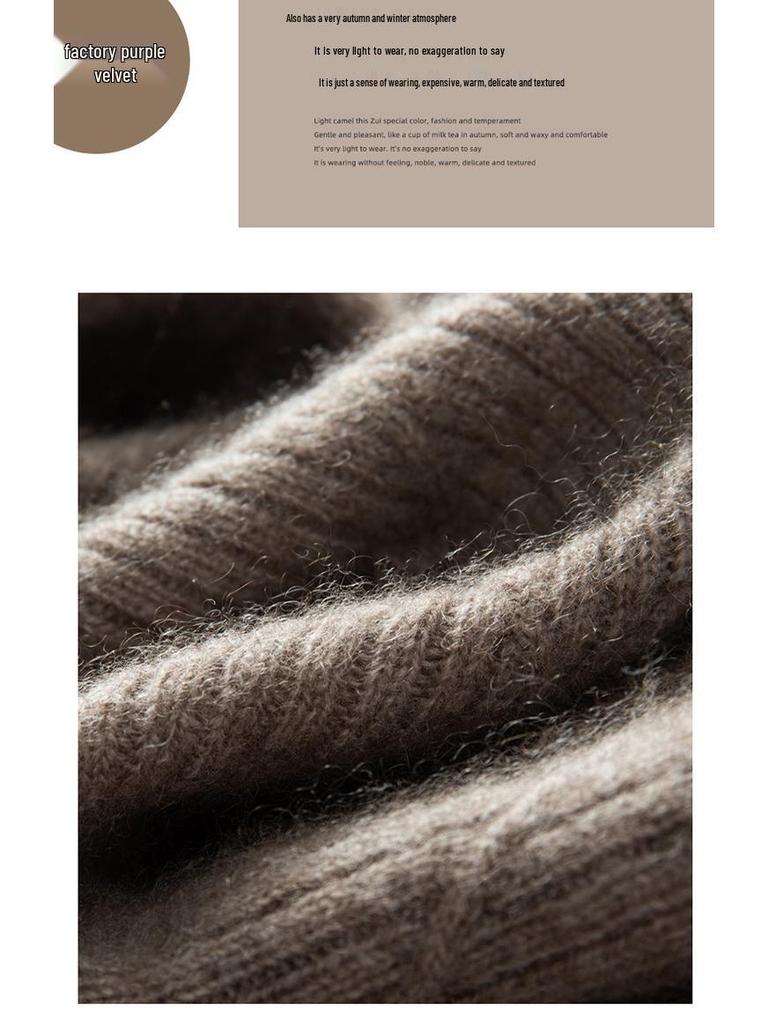 Unisex Cashmere Neck Warmer: Cold-Proof, Knitted Pullover Dickey for Autumn and Winter