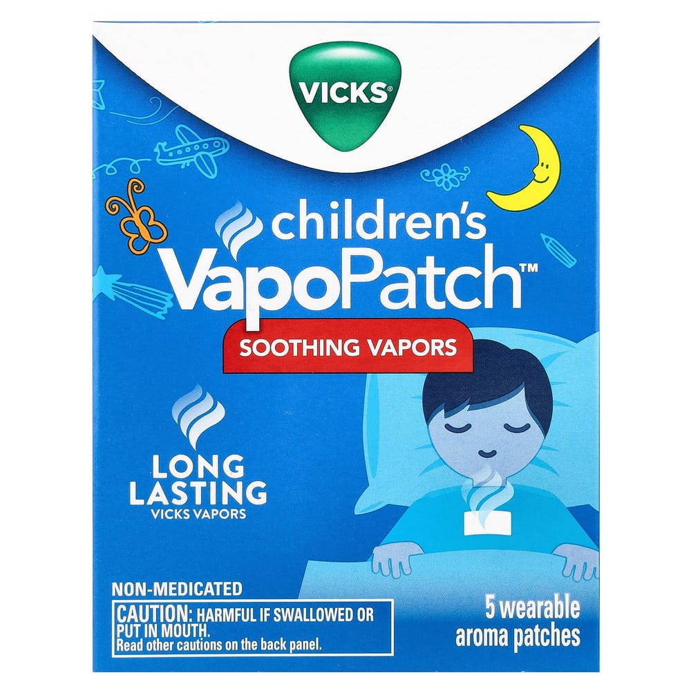 iHerb Baby VapoPatch Adhesive Aroma Patches, 5 Count 5Count - 1 ea
