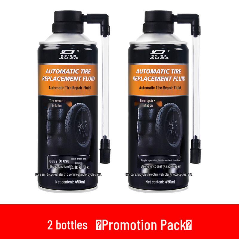 Electric Vehicle & Motorcycle Tire Sealant - Anti-Corrosion, Self-Sealing Liquid for Vacuum Tires