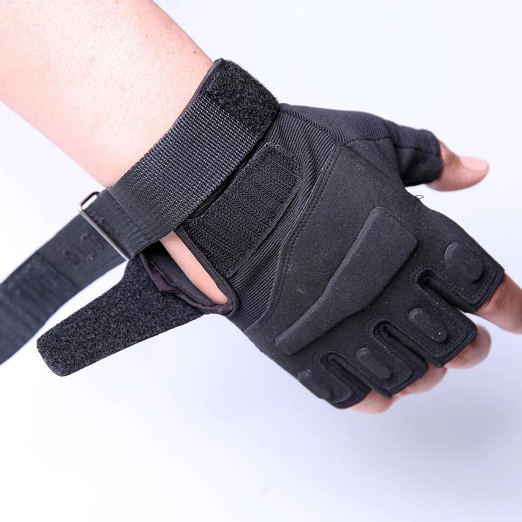 1 pair of men's mountaineering gloves-ideal for outdoor sports, shooting, hunting, air rifle and cycling