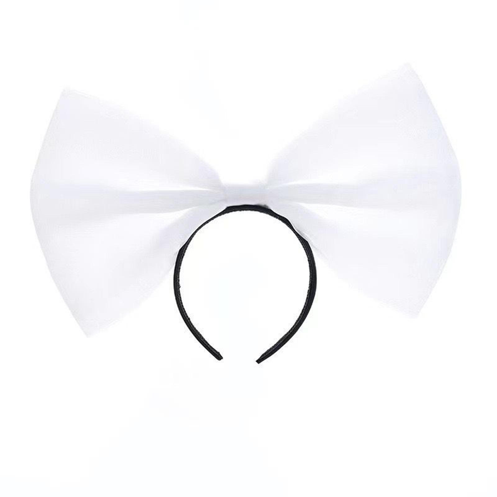 

Oversized Bowknot Hairband Bow Knot Shaped Headband Breathable Gauze Headbands Fashionable Hair Headdress Ornament
