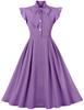 Sorosis Rockabilly 50s Retro Perfect for and and Size M Women's Summer/Spring Dress, Sleeveless, Ribbon-Attached, Dress, Dress, Knee-Length, Weddings,