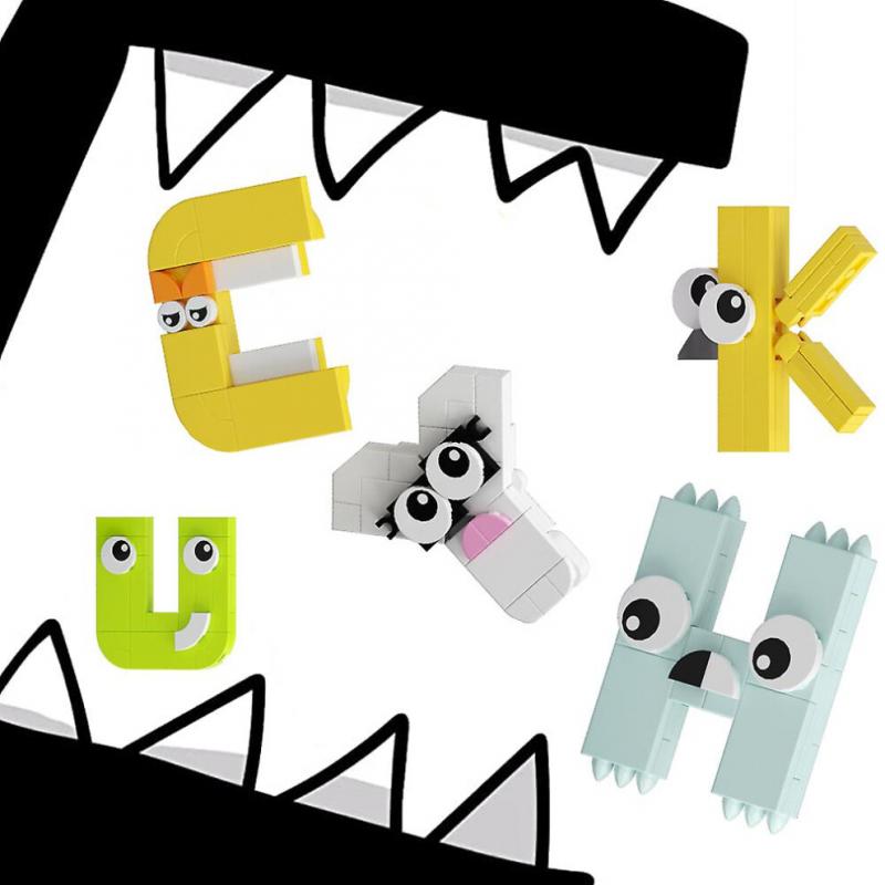 Alphabet Lore 26 Letter Combinations Educational Toys Set 969 Pieces Creative Toys Blocks For Kids Gift