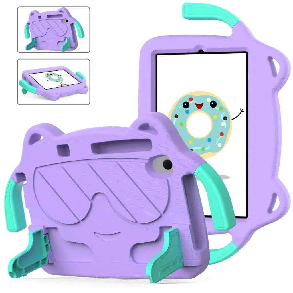 Case For Samsung Galaxy Tab A9 Plus 11 inch X216 A9+ A8 10.5 A7 Lite 8.7 S6 T860 S5e 10.5 A7 T500 Kids EVA Handle Stand Cover
