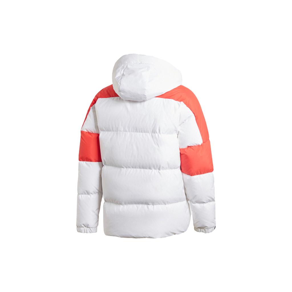 Adidas Warm Outdoor Sports Fitted Down Jacket Men Outerwear White GF0106