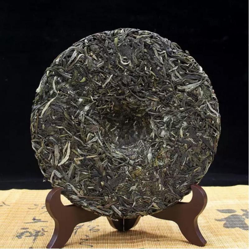 357g Alter Baum Puerh Roher Teekuchen Lao Ban Zhang Pu-erh Tee Yunnan Pu'er Schwarzer Tee