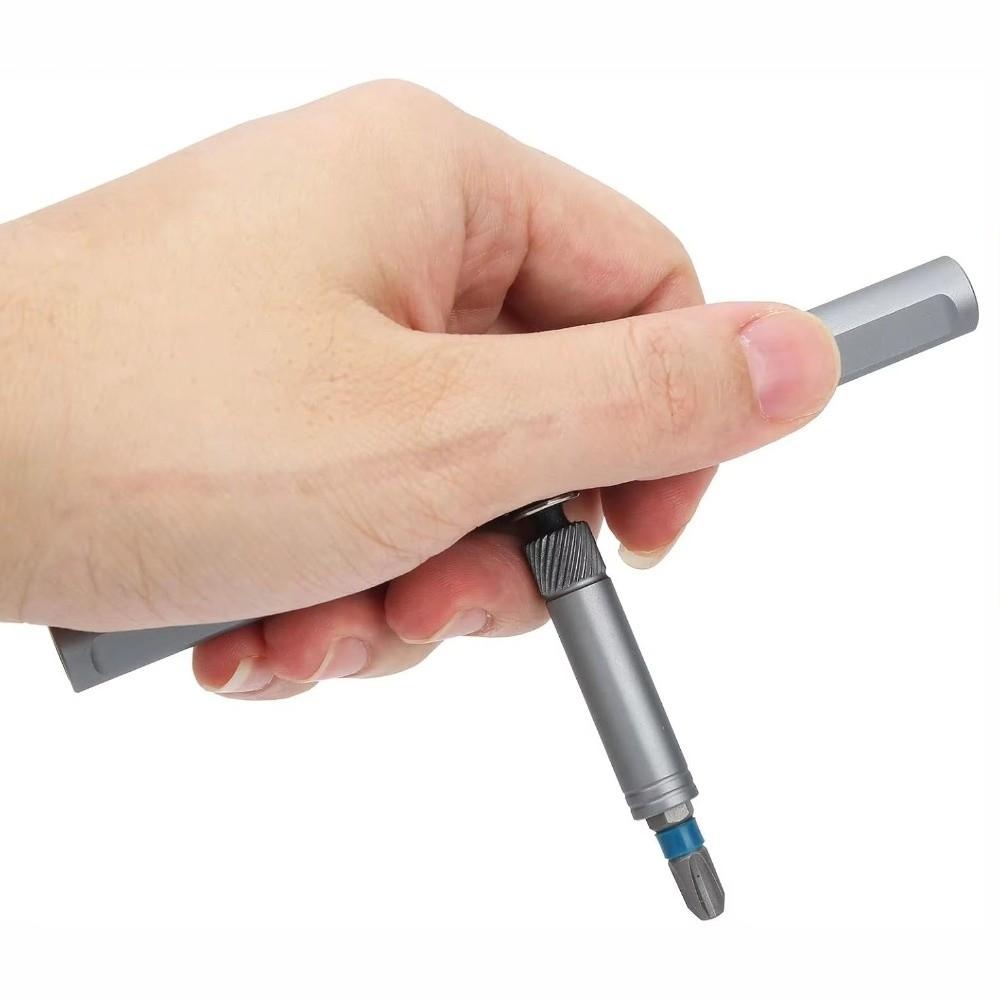 Multifunctional T-Handle Ratchet Screwdriver Magnetic Drive Screwdriver For Bicycle Repairs