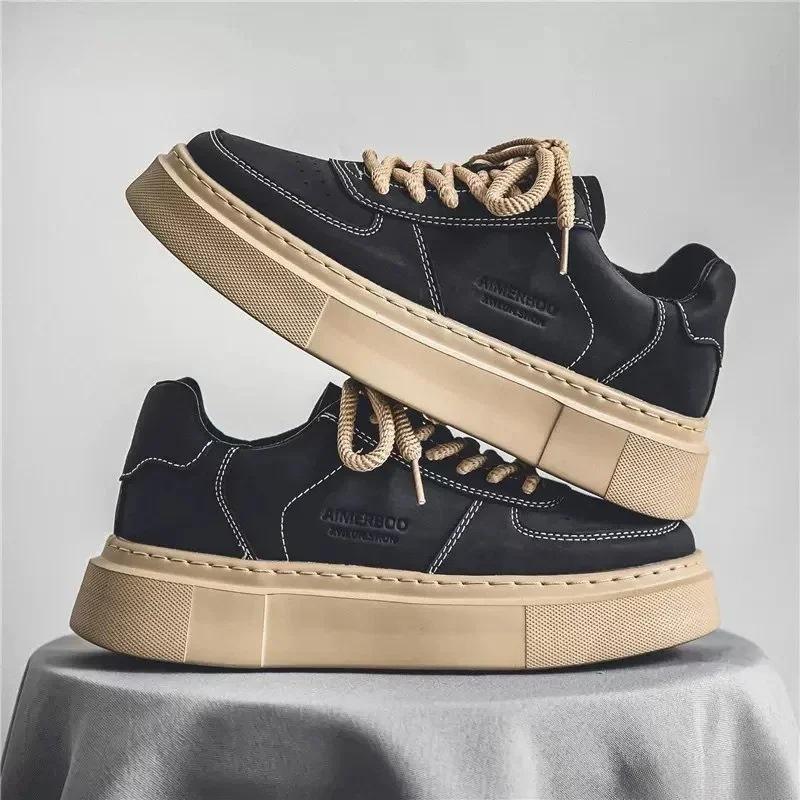Men's Shoes Spring Summer New Styles Men's Niche Design Youth Versatile Casual Shoes Sports Trendy Shoes Board Shoes