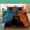 High Definition Digital Printing 3-piece Bed Sheet Set For American Size Bed Modern And Simple Style