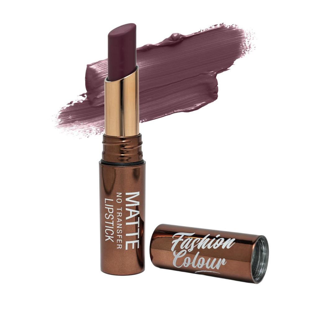 Fashion Colour Platinum Matte No Transfer Lipstick | Stay Upto 10 Hours | Luxurious Soft Silky Texture | No Fade | Lightweight Feel All Day | Matte