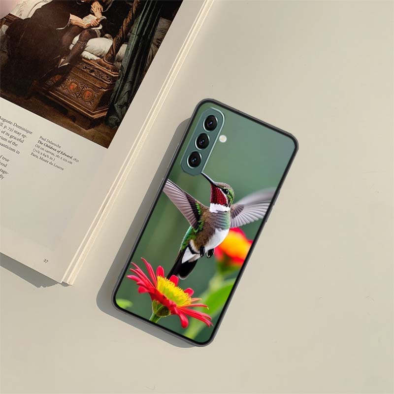 Hummingbird Phone Case for Samsung A54 A14 A24 A34 A17 A37 A57 A55 A35 A25 A15 A07 A05S A04S A12 A22 A32 A52S A72 Galaxy Note 20
