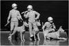 Master Box 1/35 Scale US Marine Corps (3 Figures) Pacific War Doberman Pinscher Plastic Model Kit MB35155