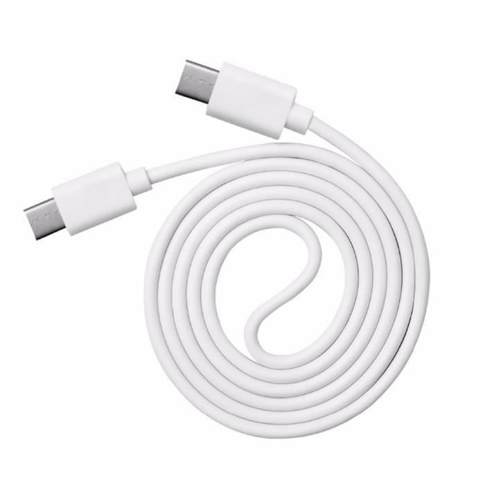 2m USB-C USB-C Cable for MacBook - MacBook Air - MacBook Pro - iMac - Mac Mini [LOT 2] Phonillico®
