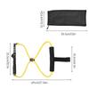 Golf Swing Training Rope Trainer Golf Swing Strengthener Elastic Pull Rope Trainer Resistance Band Golf Practice Trainer