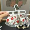 10 Stück/Set Mini Clothesse Kleiderbügel für Labubu und andere 17 cm Puppen Labubu Schuhregal Puppenzubehör Kinderspielzeug