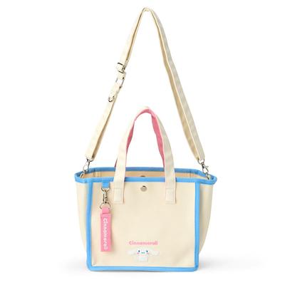 Sanrio Mini Tragetasche und Schulter Alter 3 und 615226 2-Wege-Tasche, Cinnamoroll, Baumwolle, Polyester, Stahl, Tasche, Auf,