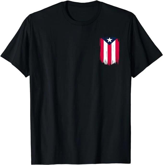 Puerto Rico National Flag Island San Juan Boricua T-Shirt S
