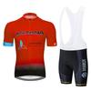 Tuta Estiva da Ciclismo Astana Set Manica Corta Astana Traspirante Sudore Attrezzatura per Tuta da Ciclismo