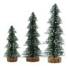 Small Christmas Silk Cedar Green Artificial Xmas Pine Tree  Party Favors