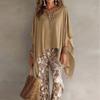1116 novas roupas de verão, roupas femininas europeias e americanas, top solto de cor sólida com manga morcego estilo moda para férias