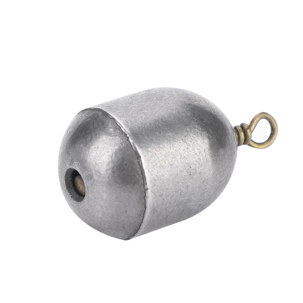 27PCS Lightweight Fishing Weights Iron Fishing Sinkers Fishing Weights Sinkers  Catfish Fishing